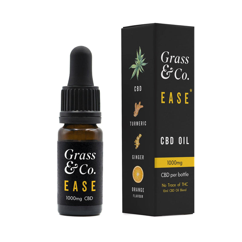 EASE 1000mg CBD Hemp Oil - Grass & Co.