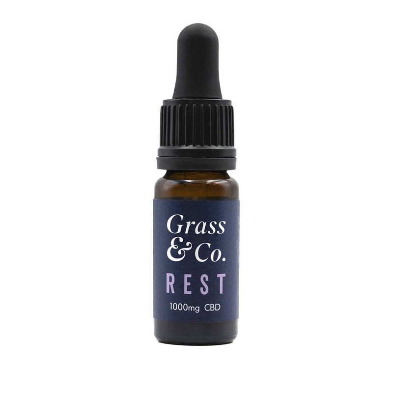 REST 1000mg (11%) CBD Oil Drops - Grass & Co.